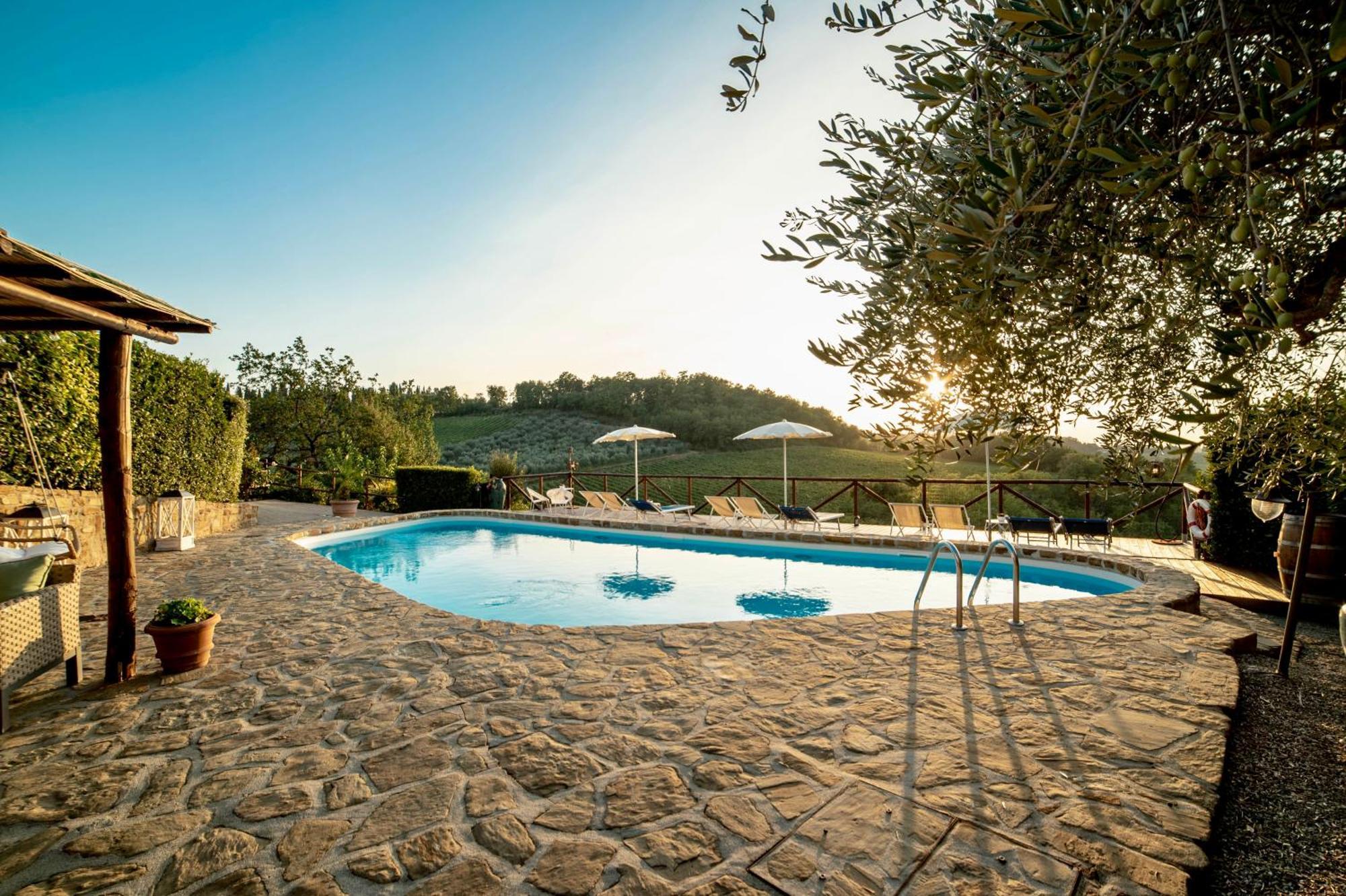Podere Vergianoni Immerso Nelchianti Con Piscina Tavarnelle Val di Pesa Exterior foto
